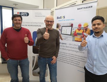 RTi gratuliert Barthauer zum 30-jährigen Firmenjubiläum