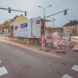 Moderne Sanierungstechnologien von RTi in der Stadt Wels