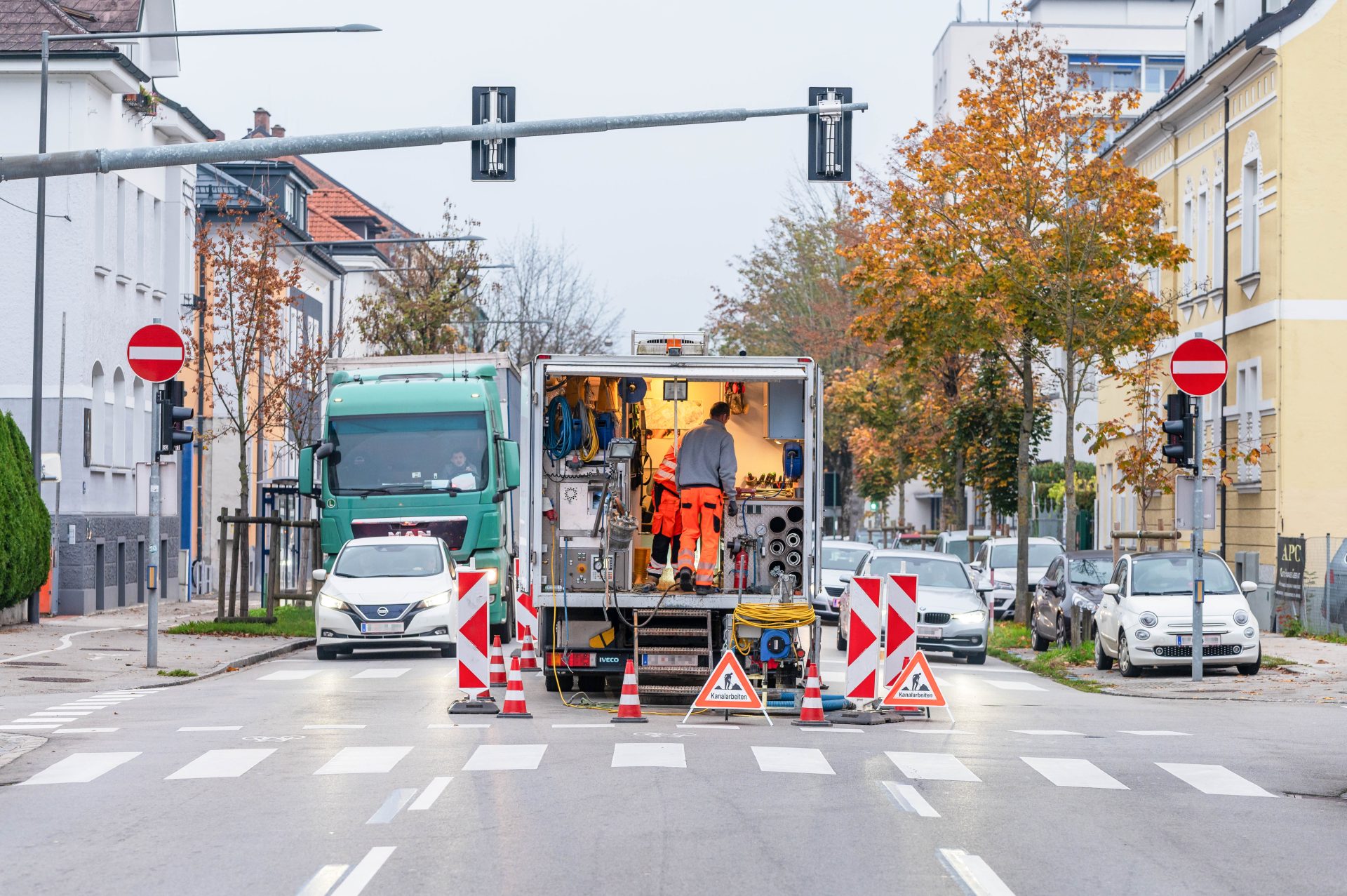 Moderne Sanierungstechnologien von RTi in der Stadt Wels