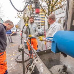 Moderne Sanierungstechnologien von RTi in der Stadt Wels