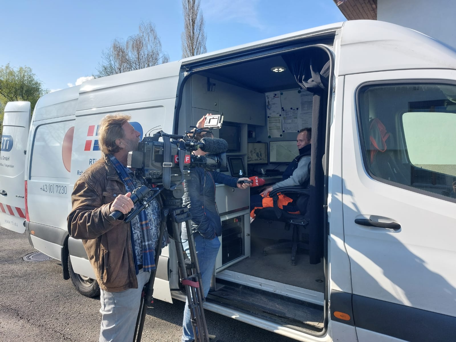 Making Of ORF Fernsehbeitrag Dornbirn 3